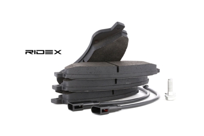 RIDEX Plaquettes De Frein 402B0425 Jeu De Plaquettes De Frein,Jeu de plaquettes de frein, frein à disque FORD,TRANSIT MK-7 Furgón