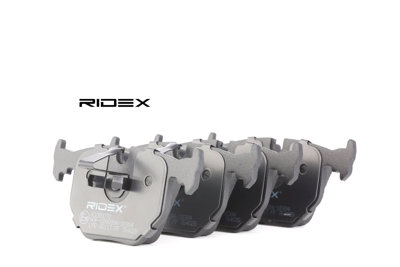 RIDEX Plaquettes De Frein 402B0070 Jeu De Plaquettes De Frein,Jeu de plaquettes de frein, frein à disque BMW,LAND ROVER,MASERATI,3 E46,5 E39,X3 E83