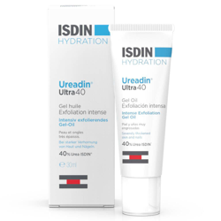 Isdin Ureadin® Ultra 40 Gel Huile exfoliant características