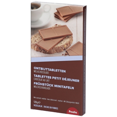 Prodia Tablettes petit-déjeuner chocolat au lait