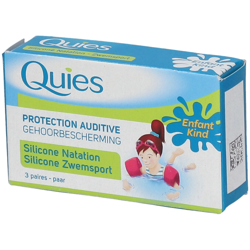 Quies silicone bouchons auriculaire natation enfants precio