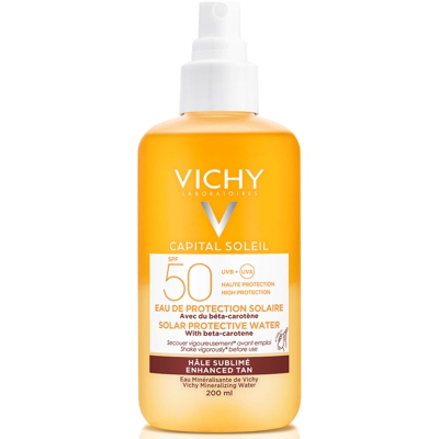 VICHY Capital Soleil Solar Protective Water Tan Enhance SPF50 200ml