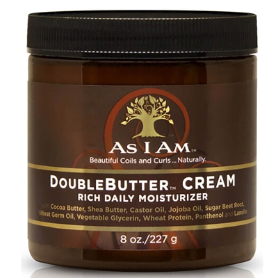 Crème hydratante quotidienne DoubleButter™ d'As I Am (227 g)