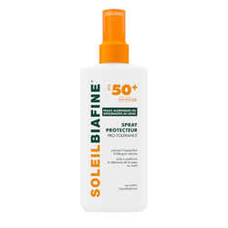 Soleil Biafine Spray Protecteur ProTolérance FPS 50+ 200 ml características