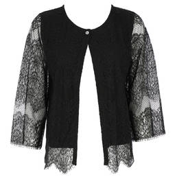 OSCALITO gilet col bouton en modal Michelangelo