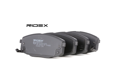 RIDEX Plaquettes De Frein 402B0076 Jeu De Plaquettes De Frein,Jeu de plaquettes de frein, frein à disque KIA,HYUNDAI,CEE'D Fastback ED,CEE'D SW ED