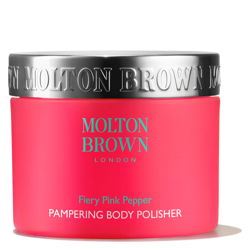 Molton Brown exfoliant corporel du poivre rose características