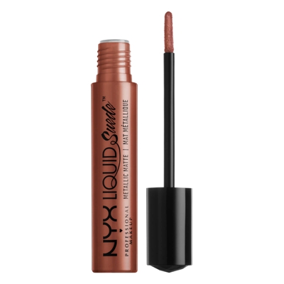 Rouge à lèvres métallique mat NYX Professional Makeup Liquid Suede (différentes teintes) - Mauve Mist