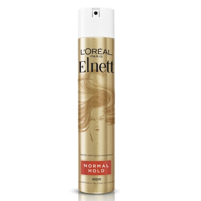 L'Oréal Paris Hairspray by Elnett for Normal Hold & Shine 400ml