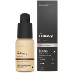 Fond de Teint Haute Couvrance SPF 15 The Ordinary Colours 30 ml (différentes teintes disponibles) - 2.0N características