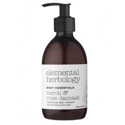 Elemental Herbology Neroli and Rose Damask Body Wash en oferta