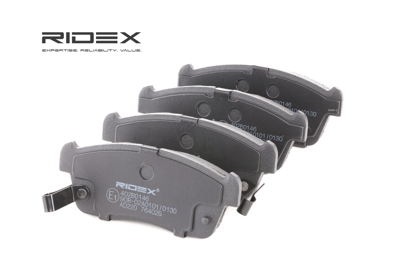 RIDEX Plaquettes De Frein 402B0146 Jeu De Plaquettes De Frein,Jeu de plaquettes de frein, frein à disque NISSAN,DAIHATSU,SUZUKI,PIXO UA0,SIRION M3_