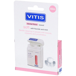 Vitis® Floss Expanding Doux, Ciré, Menthe, Rose precio