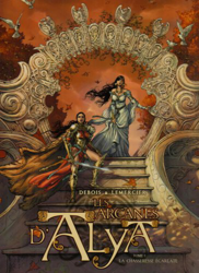 Les arcanes d'Alya, Tome 1 : La chasseresse écarlate características
