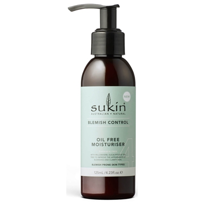 Sukin Blemish Control Oil Free Moisturiser 125ml