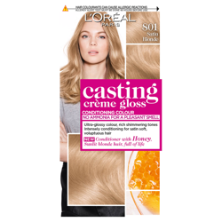 L'Oréal Paris Casting Crème Gloss Semi-Permanent Hair Dye (Various Shades) - 801 Satin Blonde precio