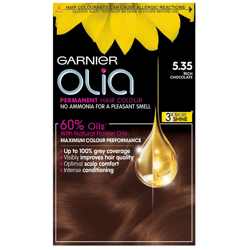 Garnier Olia Coloration Permanente (Différentes teintes) - 5.35 Rich Chocolate Brown precio