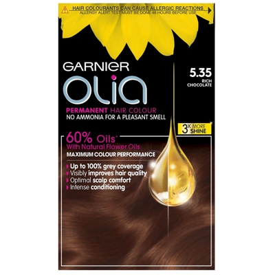 Garnier Olia Coloration Permanente (Différentes teintes) - 5.35 Rich Chocolate Brown