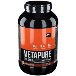 QNT Metapure Whey protein isolate Zero Carb Chocolat Belge precio