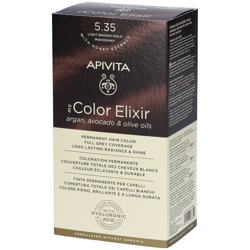 Apivita My Color Elixir 5.35 Marron claire Gold Mahogany características