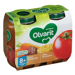 Olvarit Pâtes bolognaise 8+ mois características