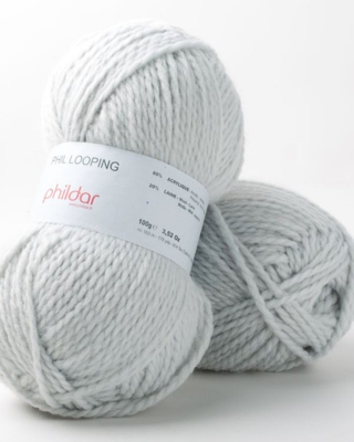 Pelote de laine Phildar Looping givre