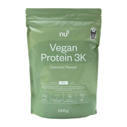 nu3 Vegan Protein 3K Shake, Coconut características