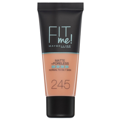 Fit Me! Maybelline Fond de Teint Matte + Poreless 30 ml (différentes teintes disponibles) - 245 Classic Beige