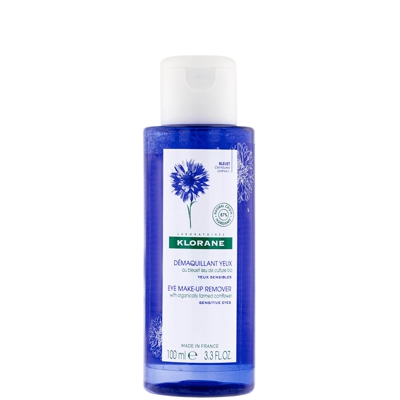 KLORANE Eye Make-Up Remover with Organically Farmed Cornflower 100ml