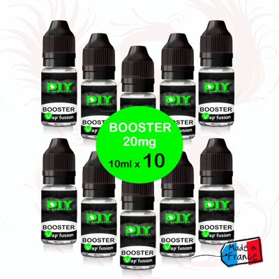 10 Boosters 20 mg nicotine 10 ml Vapfusion