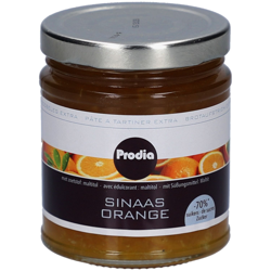 Prodia Confiture Extra orange sans sucres ajoutés precio