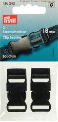 Bouclips forts, 16mm, noir características