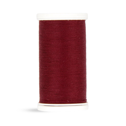 Bobine fil 100 m 100% polyester rouge bordeaux en oferta