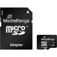 8GB microSDHC mémoire flash 8 Go Classe 10, Carte mémoire