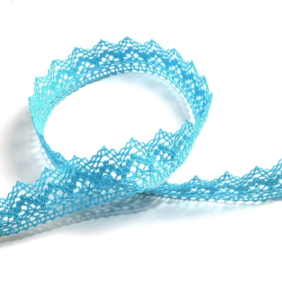 Ruban dentelle 25 mm bleu ciel