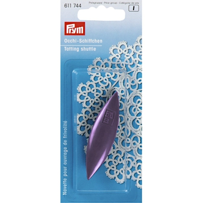 Navettes pour ouvrages de frivolité, 6,5cm, assorties