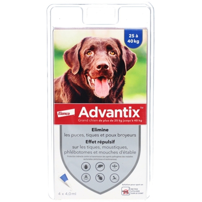 Advantix Grand chien de 25 kg - 40 kg