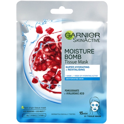 Masque Tissu Visage Hydratant Moisture Bomb Grenade Garnier