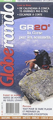 Carte de randonnée : GR 20, la Corse par ses sommets