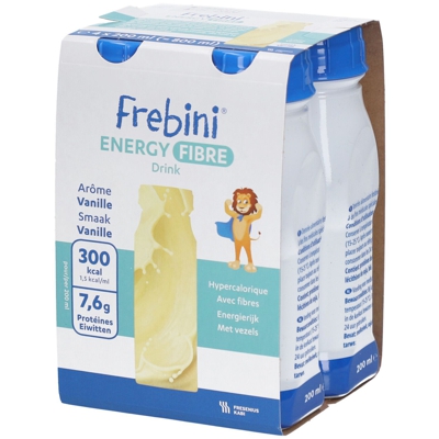 Frebini Energy Fibre Drink Enfant Arôme vanille