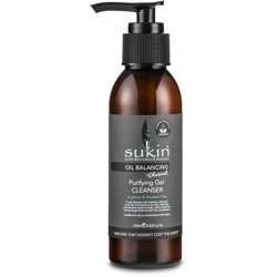 Huile équilibrante + gel nettoyant équilibrant au charbon de Sukin 125ml características