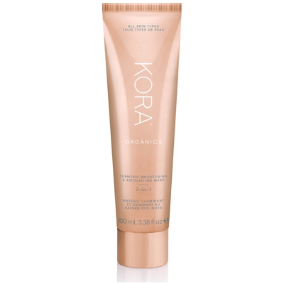 Kora Organics Turmeric 2-in-1 Brightening and Exfoliating Mask 100ml