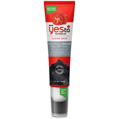 Masque Peel-Off au Charbon Detoxifying Charcoal Peel-Off Mask yes to tomatoes 59 ml