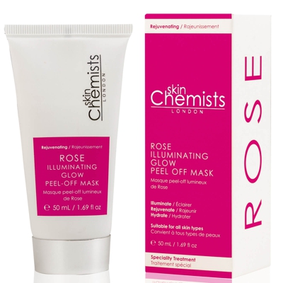 skinChemists Rose Illuminating Glow Peel-Off Mask 50ml