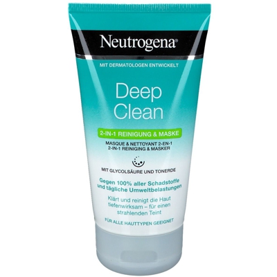 Neutrogena® Deep Clean Masque & Nettoyant 2-en-1
