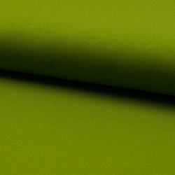 Tissu jersey lourd uni vert olive características