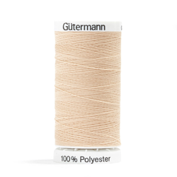 Bobine de fil polyester Gütermann - Beige - Marron características