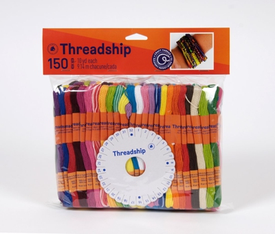 150 échevettes pour créer des bracelets