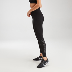 MP Women's Outline Graphic Leggings - Black - S en oferta