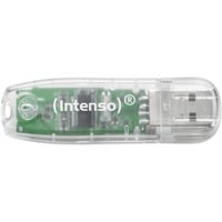 Rainbow Line lecteur USB flash 32 Go USB Type-A 2.0 Transparent, Clé USB precio